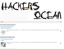 Tablet Screenshot of hackersocean.com